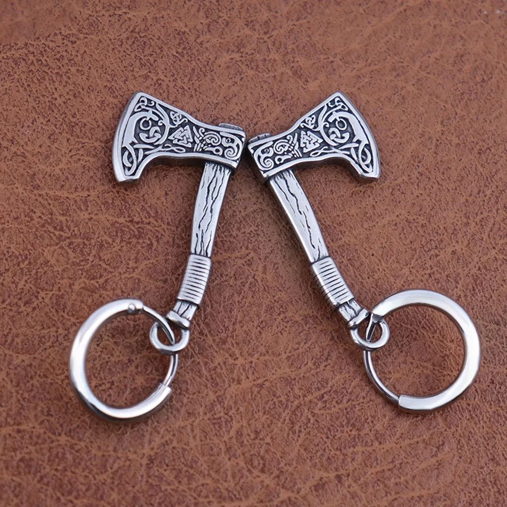 Jewelry Viking Axe Earrings Size ONE SIZE - 4 Thumbnail