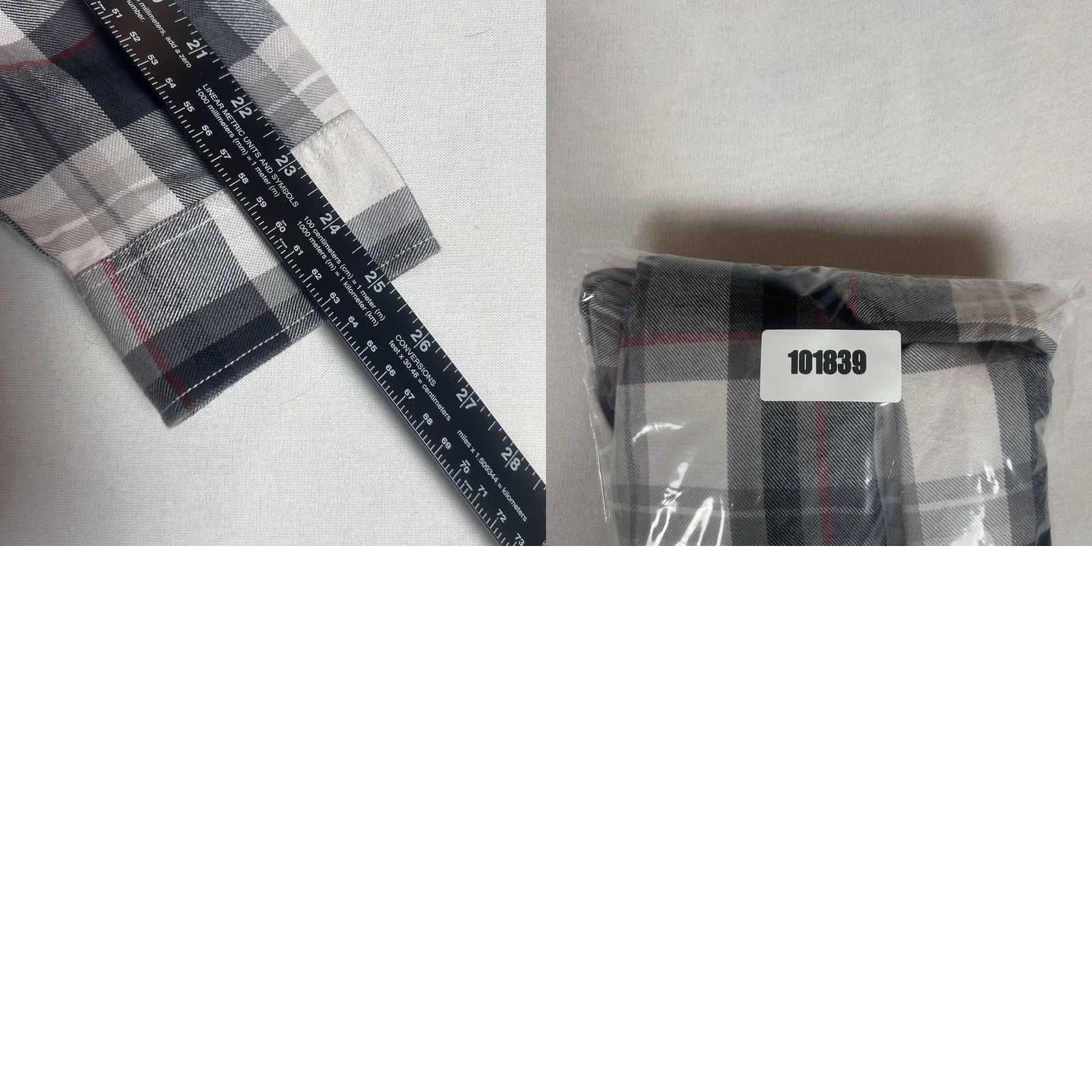 Eddie Bauer Eddie Bauer Womens Plaid Long Sleeve Button-Up Shirt Slim Fit Gray Size S Size S / US 4 / IT 40 - 8 Thumbnail