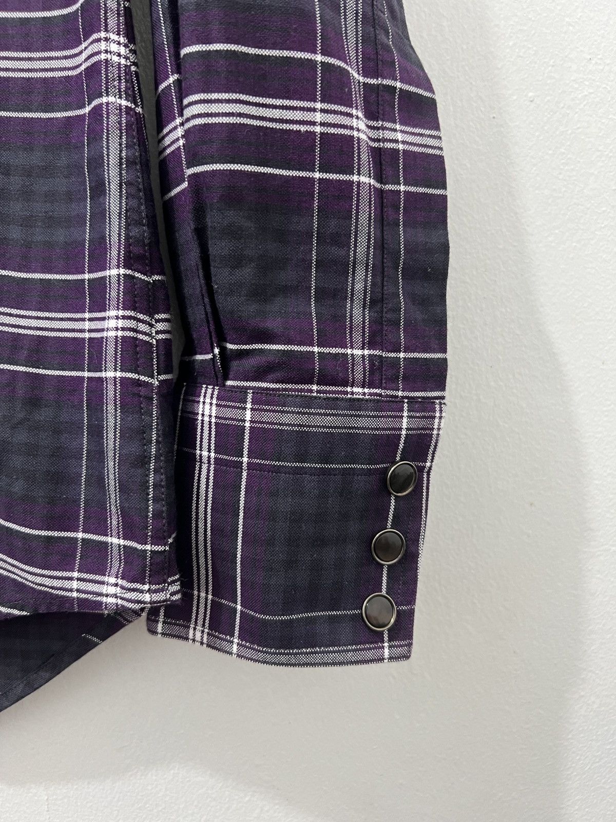 Tom Ford Tom Ford - Western Plaid Checkered Shirt Size US M / EU 48-50 / 2 - 7 Thumbnail