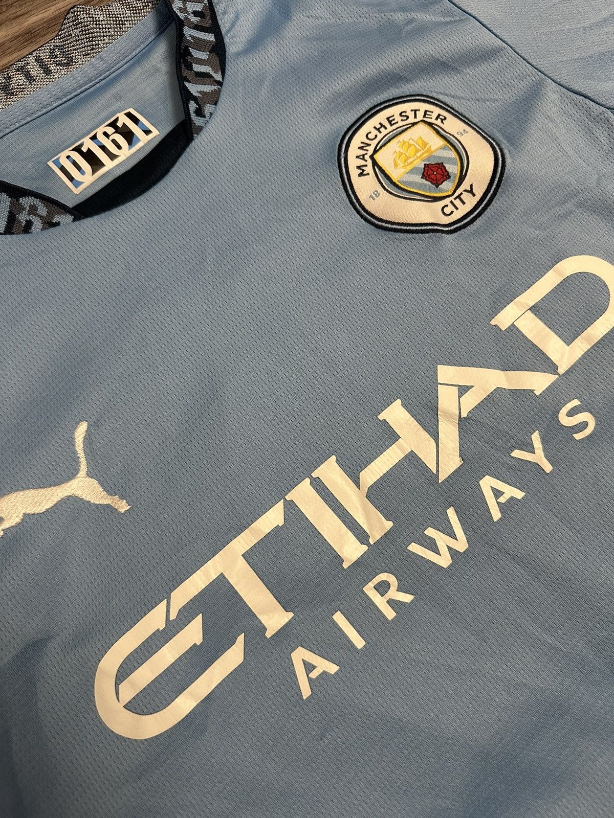Puma Puma Manchester City Foden 2024-2025 Home Blue Jersey Hype Size US S / EU 44-46 / 1 - 4 Thumbnail