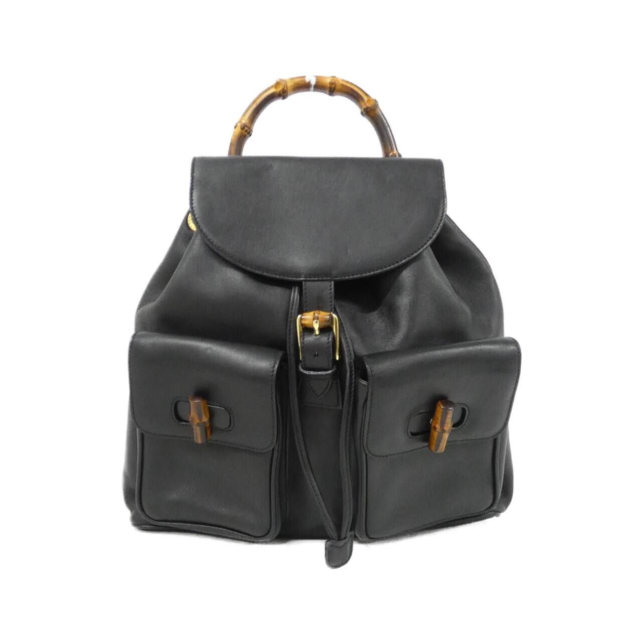 Gucci Gucci Gucci Leather Backpack Leather Backpack 0032058 DUTY FREE for USA Size ONE SIZE - 1 Thumbnail