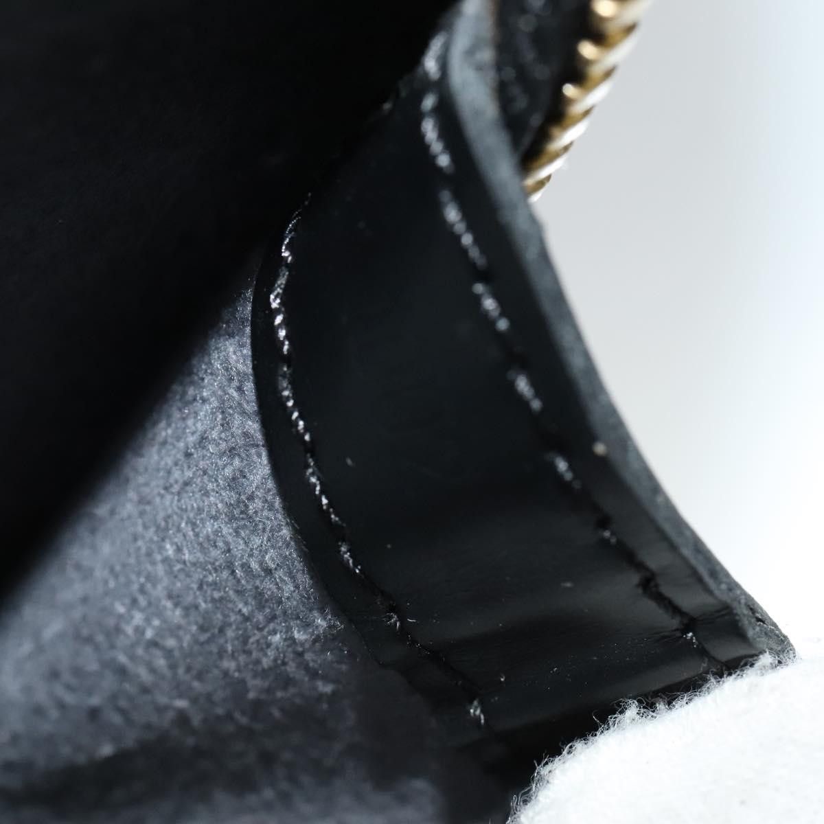 LOUIS VUITTON Epi Coblanc Shoulder Bag Black M52292