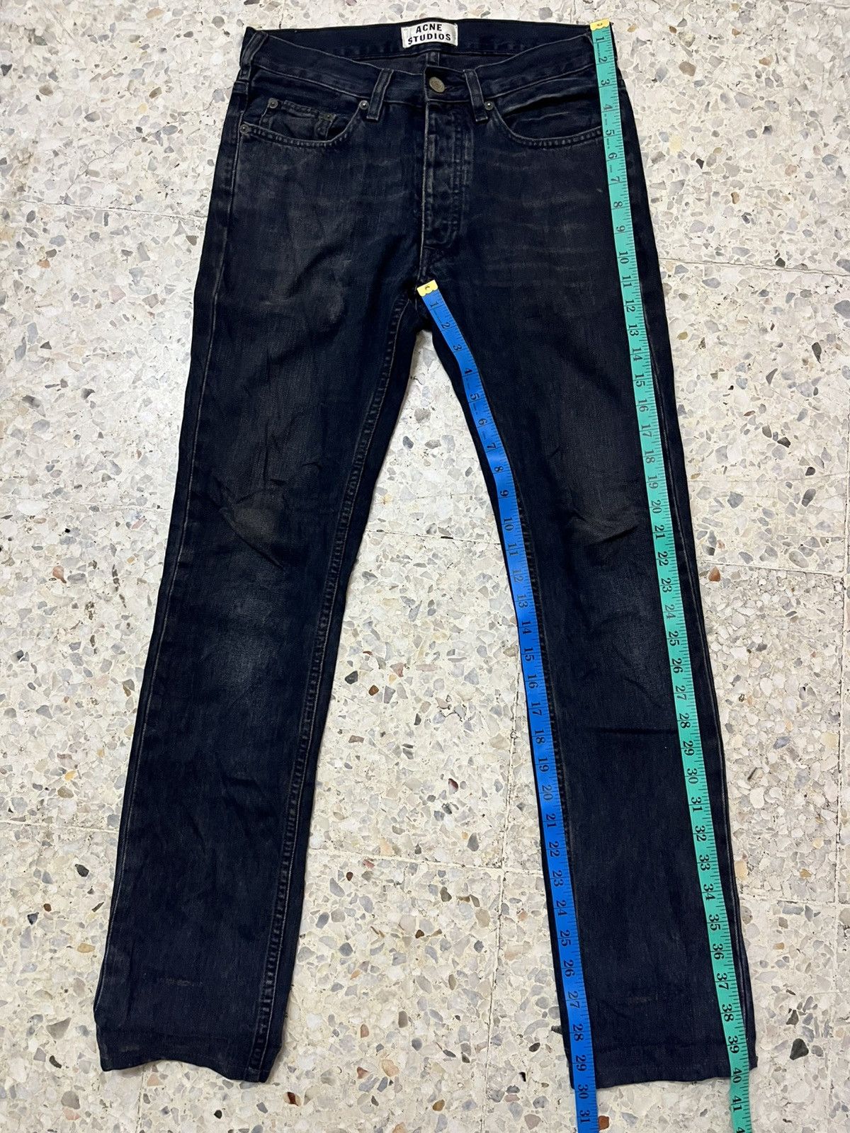 Acne Studios Acne Studios Roc Lana model Black Denim Jeans Size US 30 / EU 46 - 13 Thumbnail