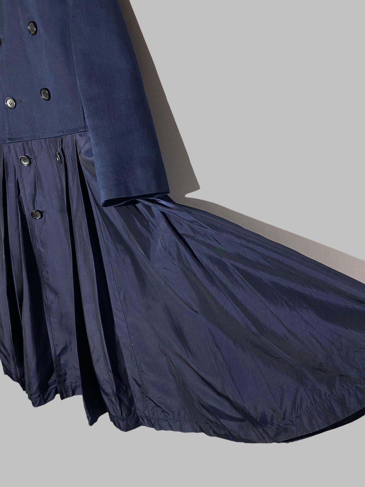Comme des Garcons 🔥 COMME DES GARÇONS TRICOT HYBRID TRENCH DRESS JAPAN VIBES Size S / US 4 / IT 40 - 4 Thumbnail