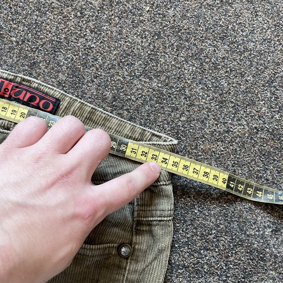 Vintage Vintage Y2K Baggy Wide Leg Cargo Pants Grunge Skater Logo 33 Size 33" - 6 Thumbnail