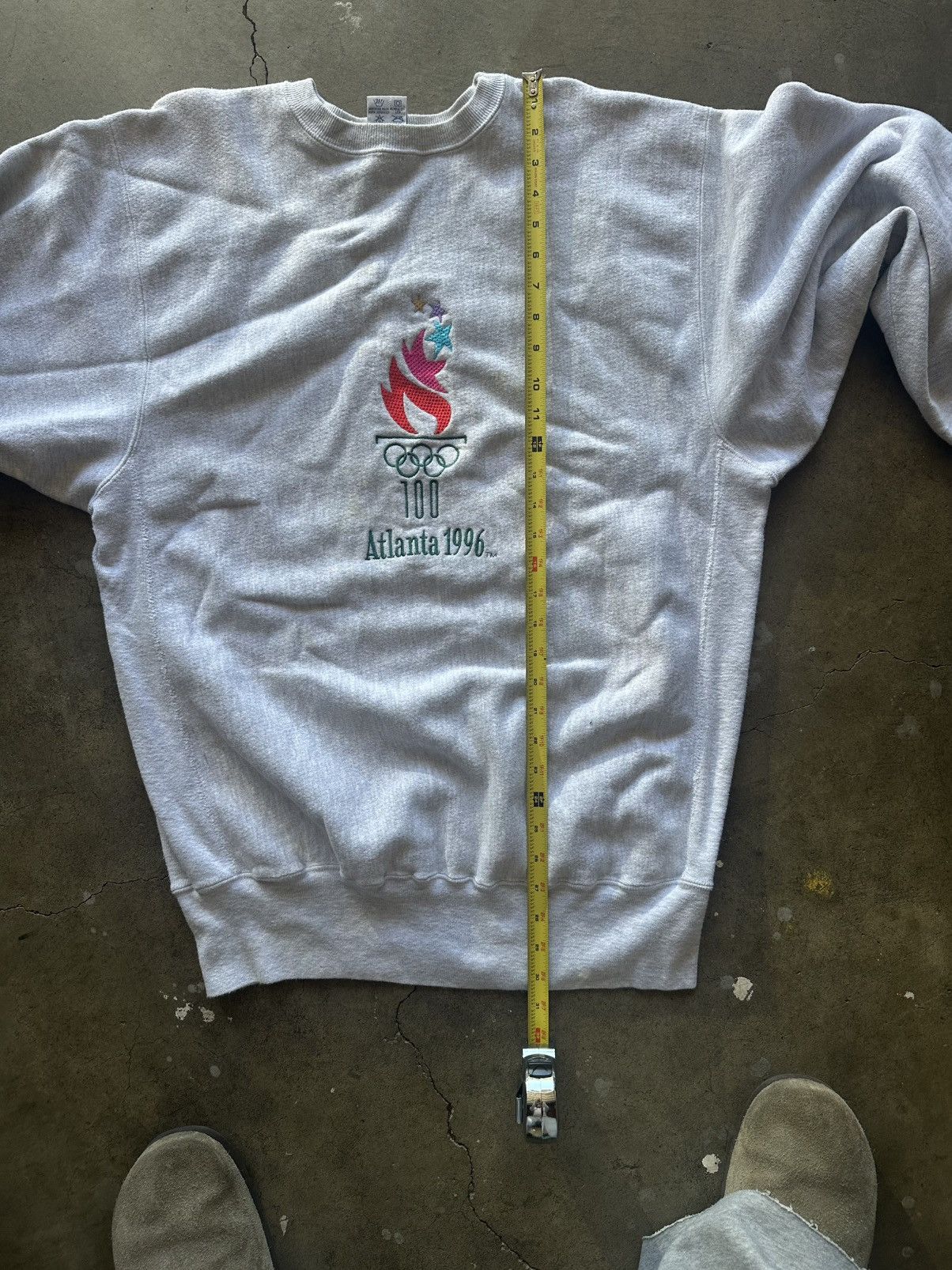 Champion Atlanta Olympics 1996 crewneck Size US XXL / EU 58 / 5 - 7 Thumbnail