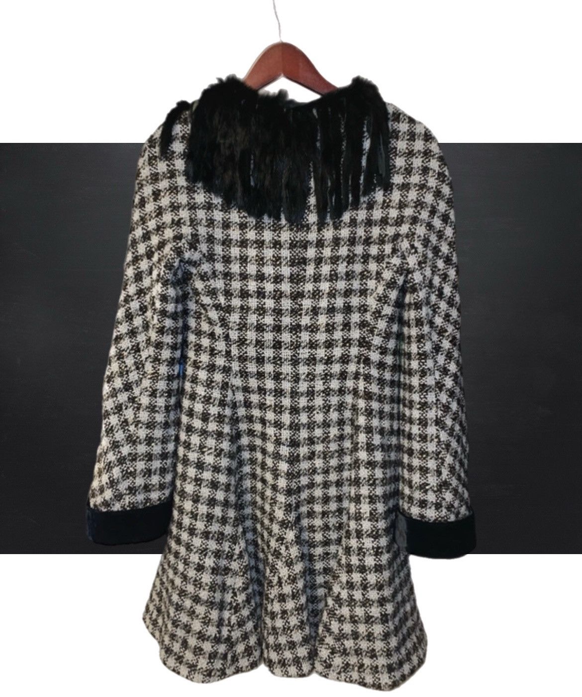 Emporio Armani Emporio Armani tweed and fur coat Size S / US 4 / IT 40 - 10 Thumbnail