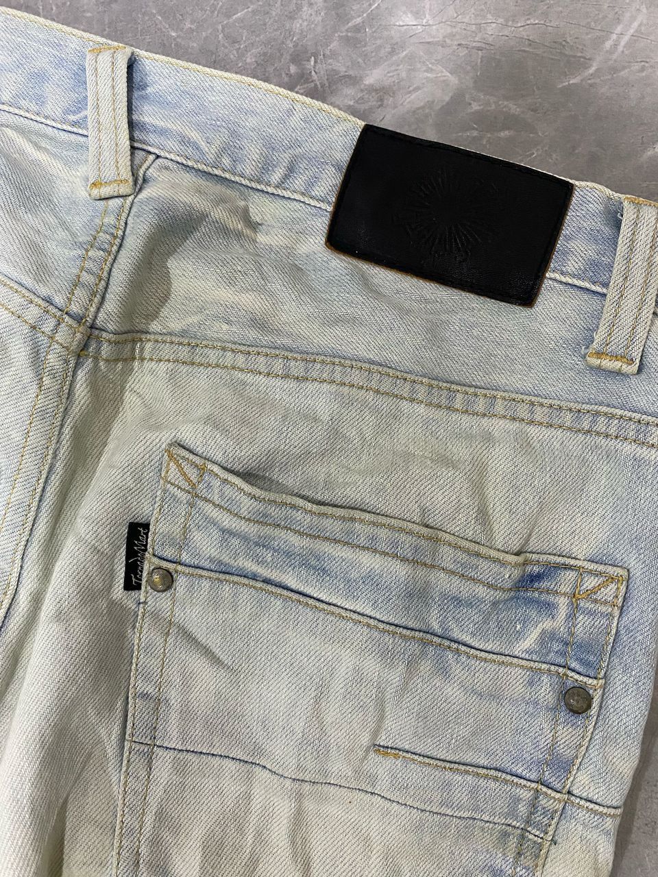 Tornado Mart 🔥Rare🔥 Tornado Mart Distressed Washed Jeans Size US 31 - 7 Thumbnail