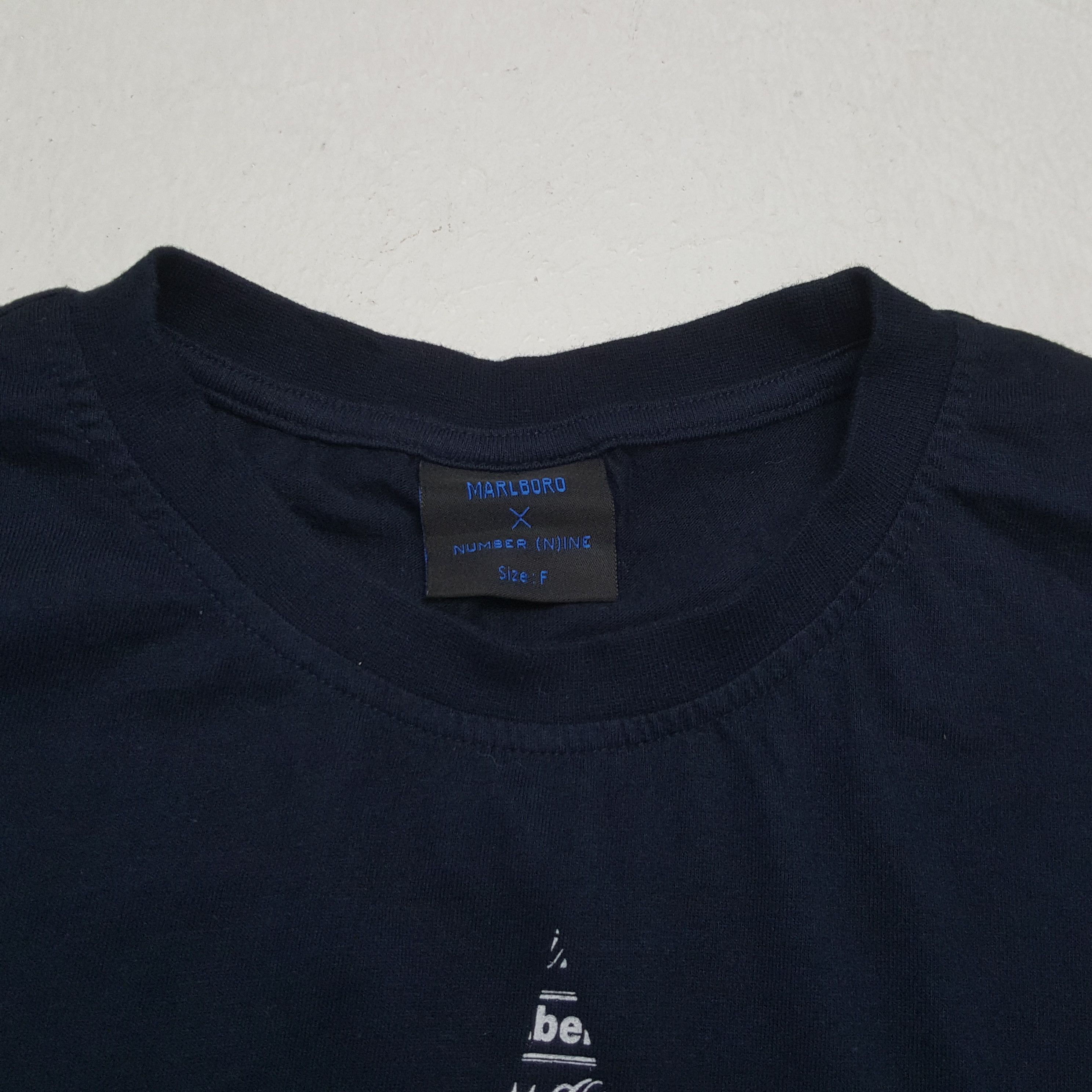 Marlboro × Number (N)ine × Vintage Vintage MARLBORO x NUMBER (N)INE Japanese Brand T-Shirts Size US M / EU 48-50 / 2 - 7 Thumbnail
