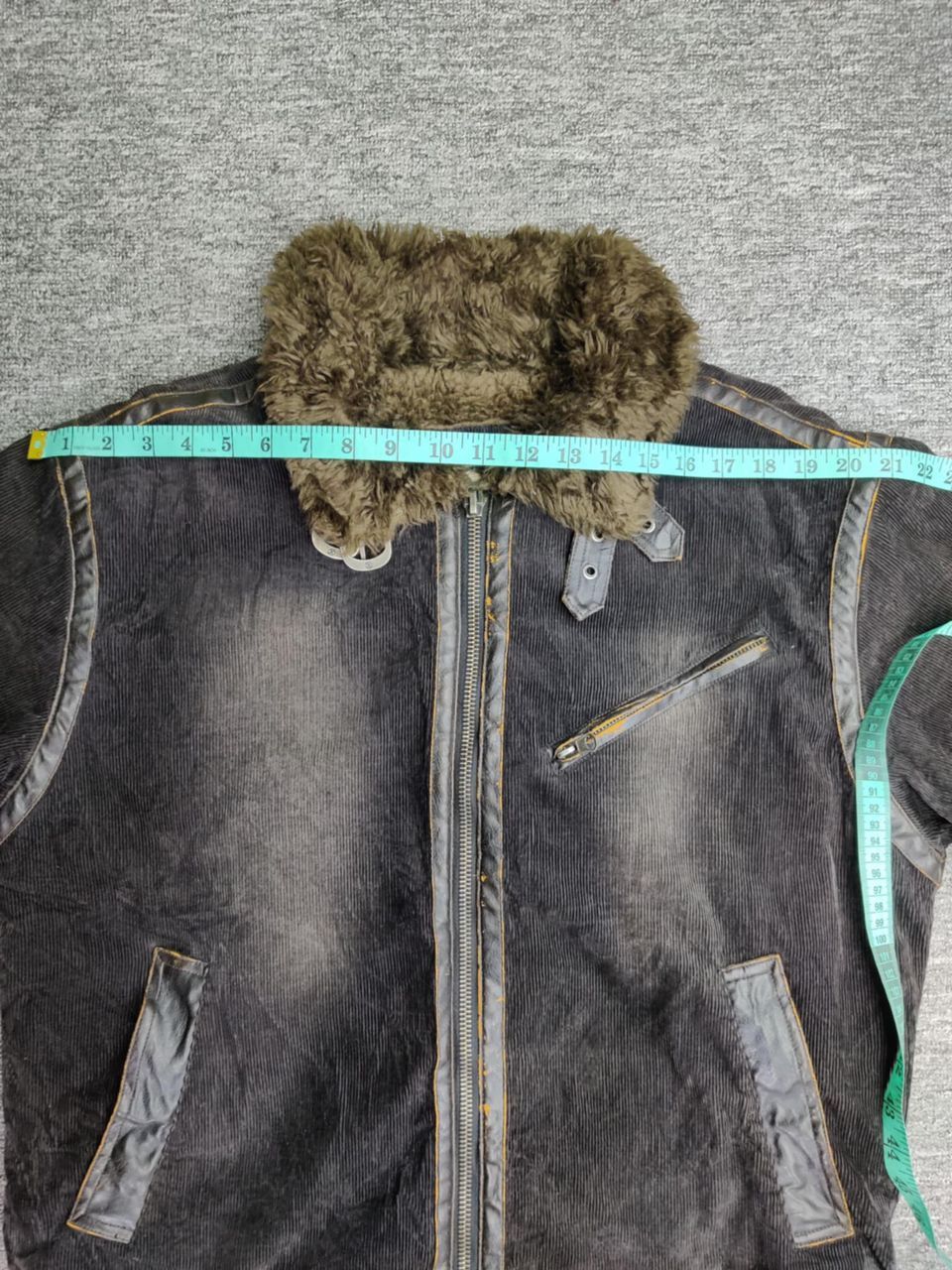 Vintage Vintage Dog House Corduroy Shearling Fur Jacket Size US L / EU 52-54 / 3 - 17 Thumbnail
