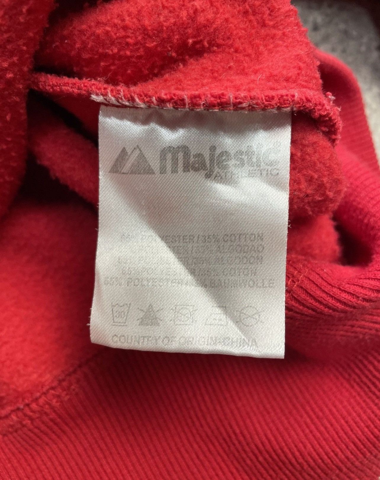 New York Yankees Red 00s Yankees Zip Hoodie w/ Rhinestone Buttons New York Size US XL / EU 56 / 4 - 19 Thumbnail
