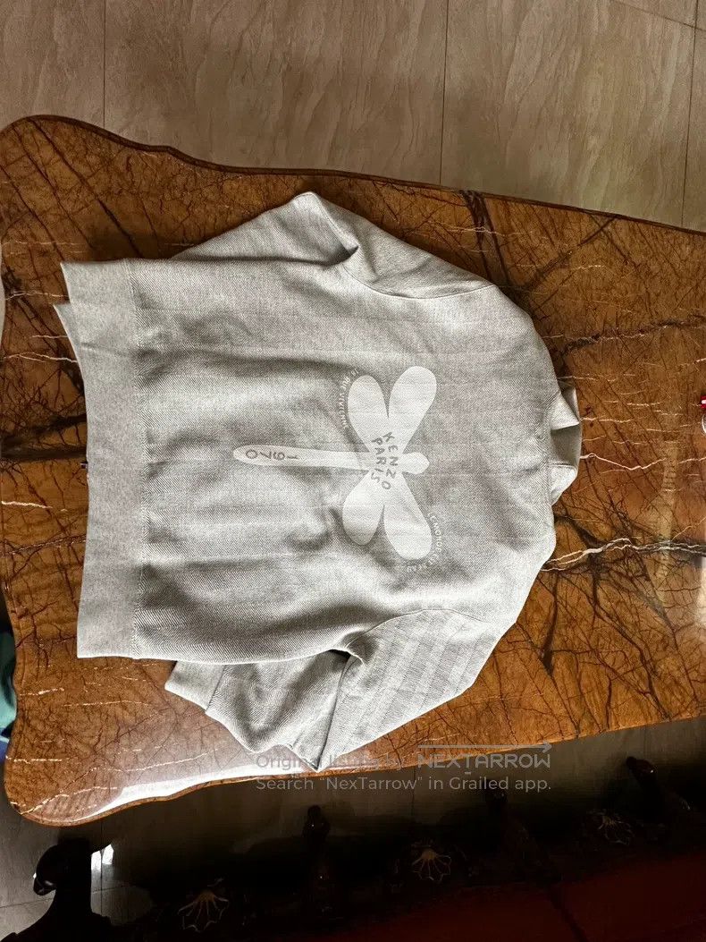 Kenzo Kenzo Dragonfly Grey Sweatshirt Size US XL / EU 56 / 4 - 2 Thumbnail
