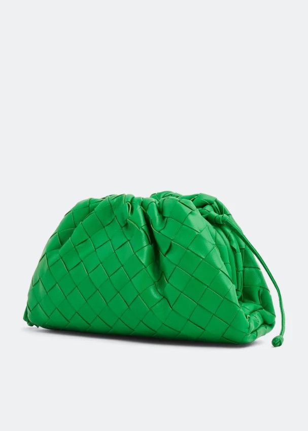 Bottega Veneta o1loc1c0824 Size: OS / Mini Pouch in Green Size ONE SIZE - 5 Thumbnail