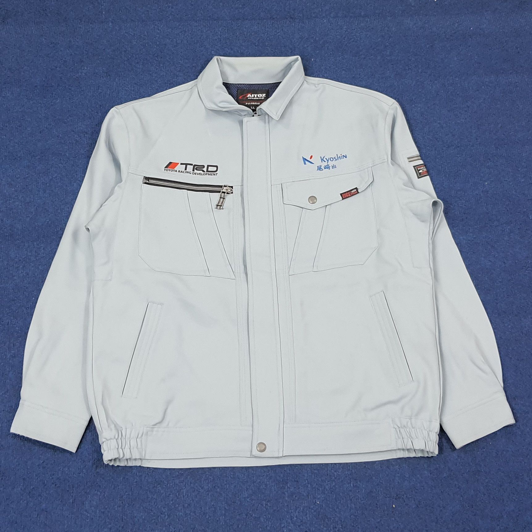 Other Vintage TRD Toyota Motorsports Racing Jacket C241N21 Size US L / EU 52-54 / 3 - 2 Thumbnail