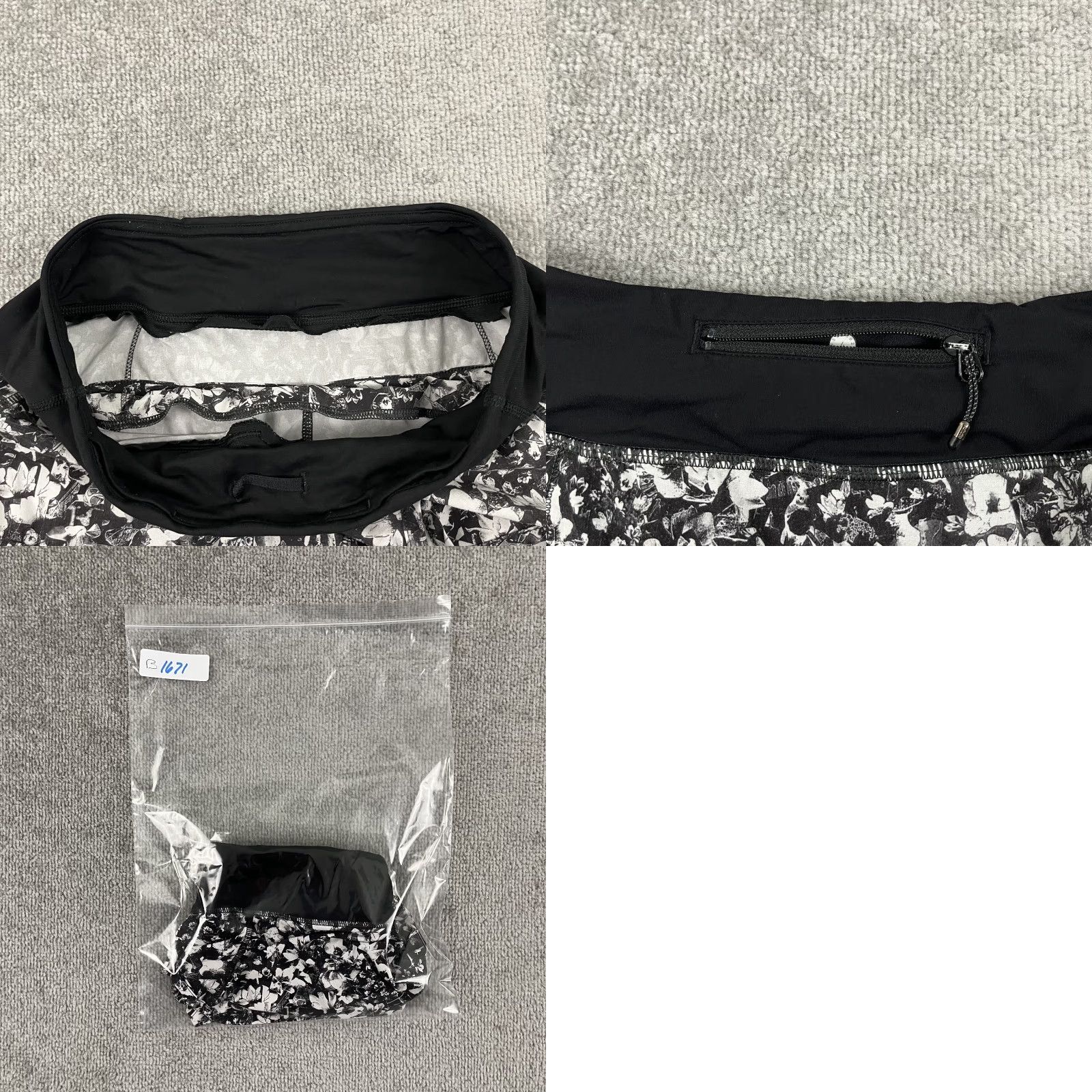 Lululemon VINTAGE Lululemon Speed Shorts Womens 4 / 3" Linerless Performance 4 Way Stretch Floral Size 28" / US 6 / IT 42 - 8 Thumbnail
