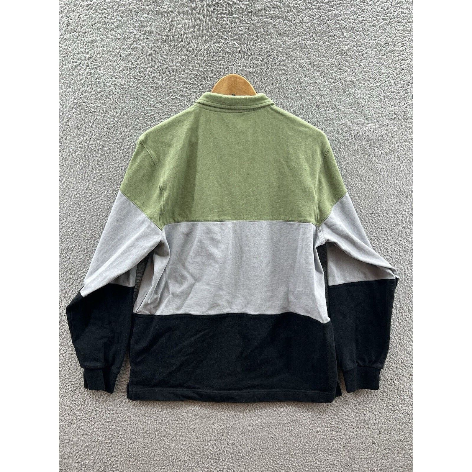 Nike Nike Club Knit Long-Sleeve Color Block Polo Sample Medium Size US M / EU 48-50 / 2 - 2 Thumbnail