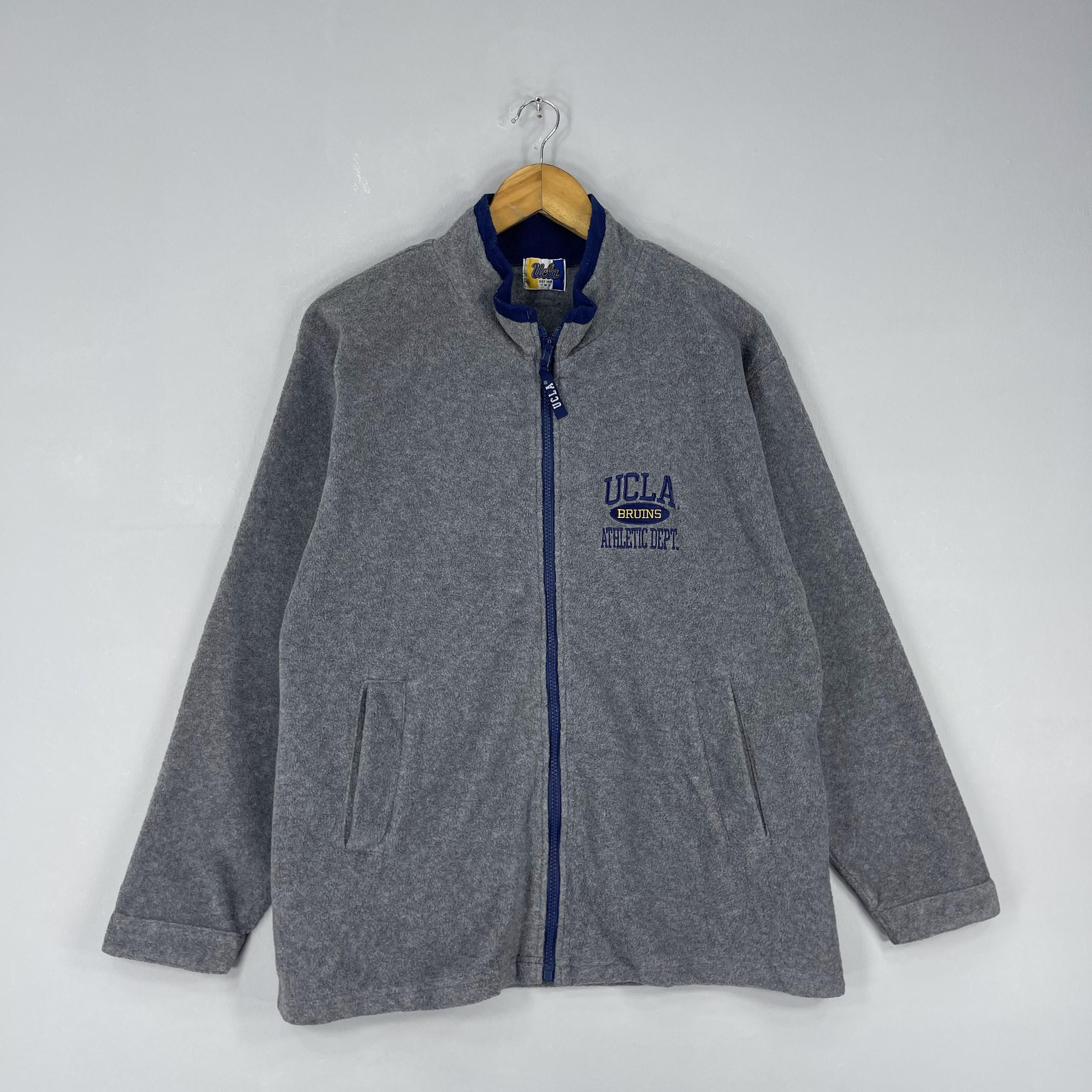 Vintage Vintage 90s UCLA Bruins Ncaa Football Team Fleece Jacket Size US M / EU 48-50 / 2 - 3 Thumbnail
