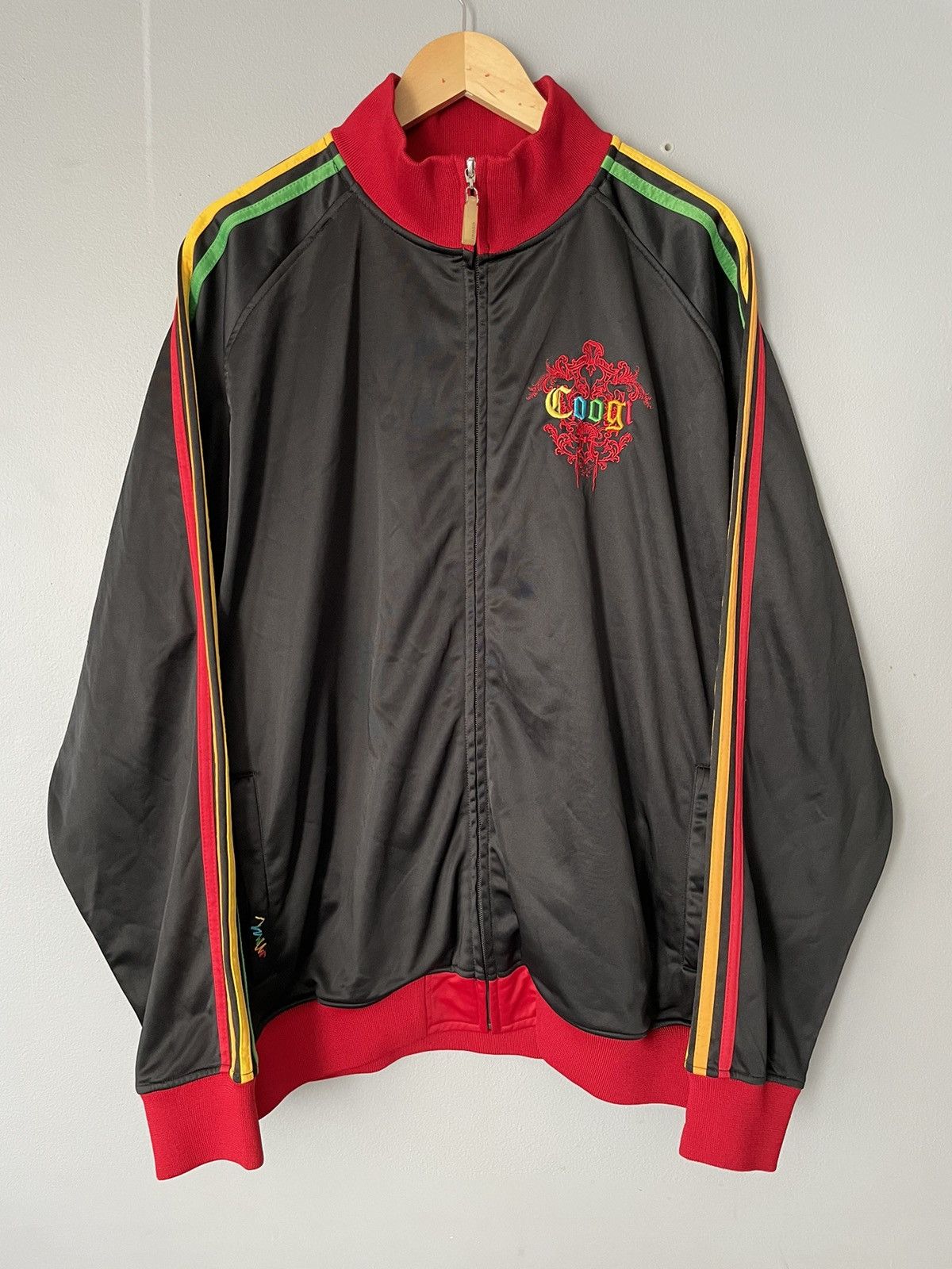Coogi Mid-2000’s Coogi Zip-Up Track Jacket Size US XXL / EU 58 / 5 - 3 Thumbnail