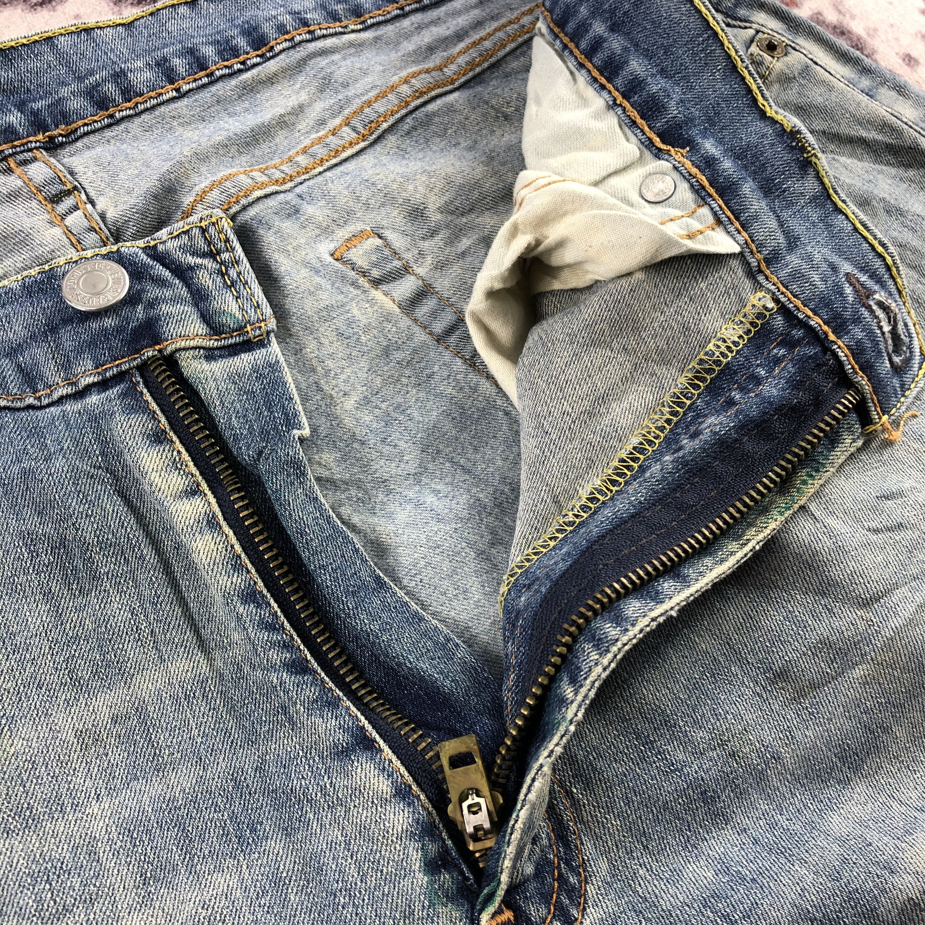 Levi's × Vintage Vintage Blue Wash Levis Jeans-JM3046 Size US 35 - 10 Thumbnail