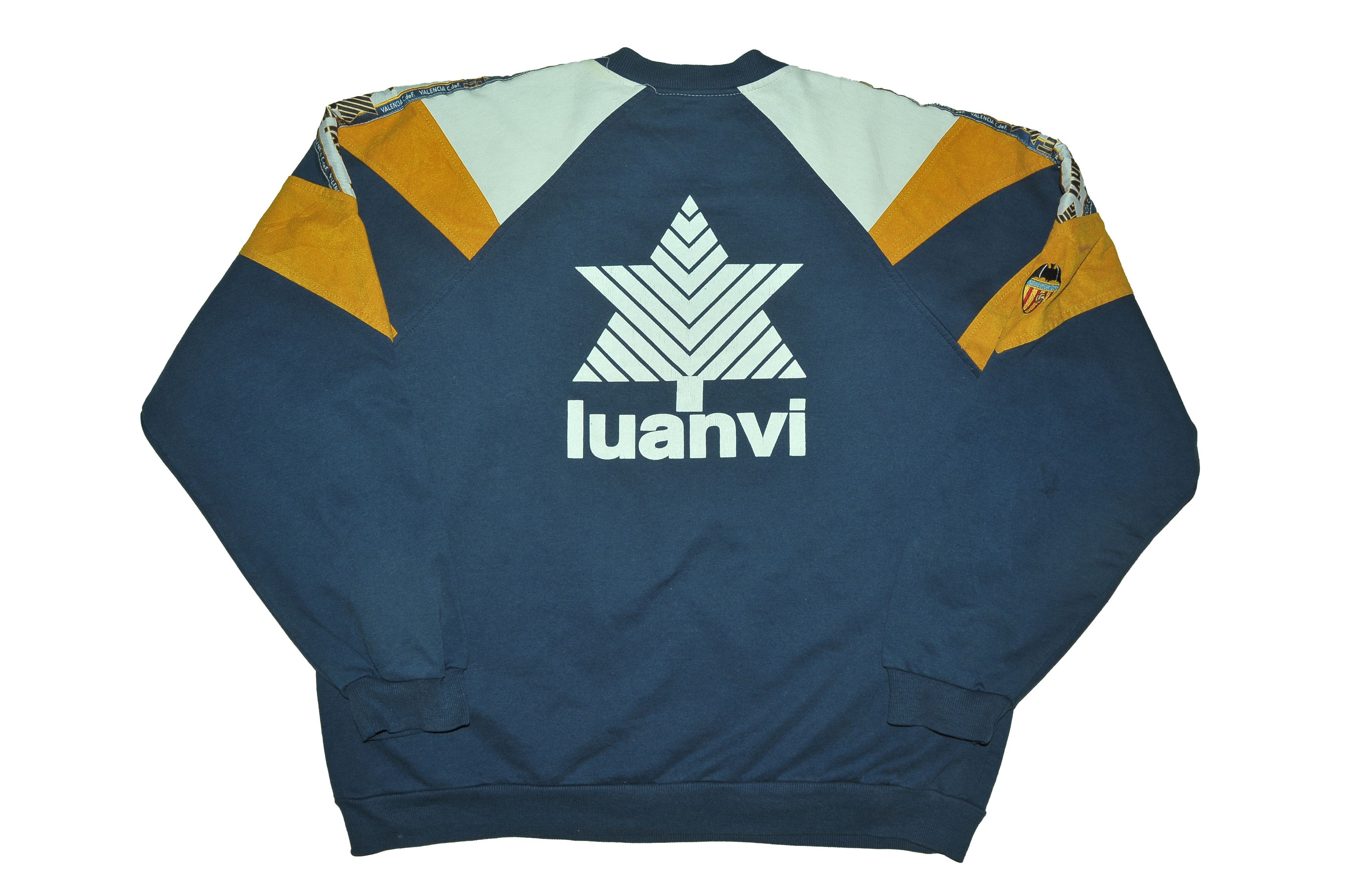 Vintage Vintage FC Valencia Luanvi Sweatshirt Size US L / EU 52-54 / 3 - 2 Thumbnail