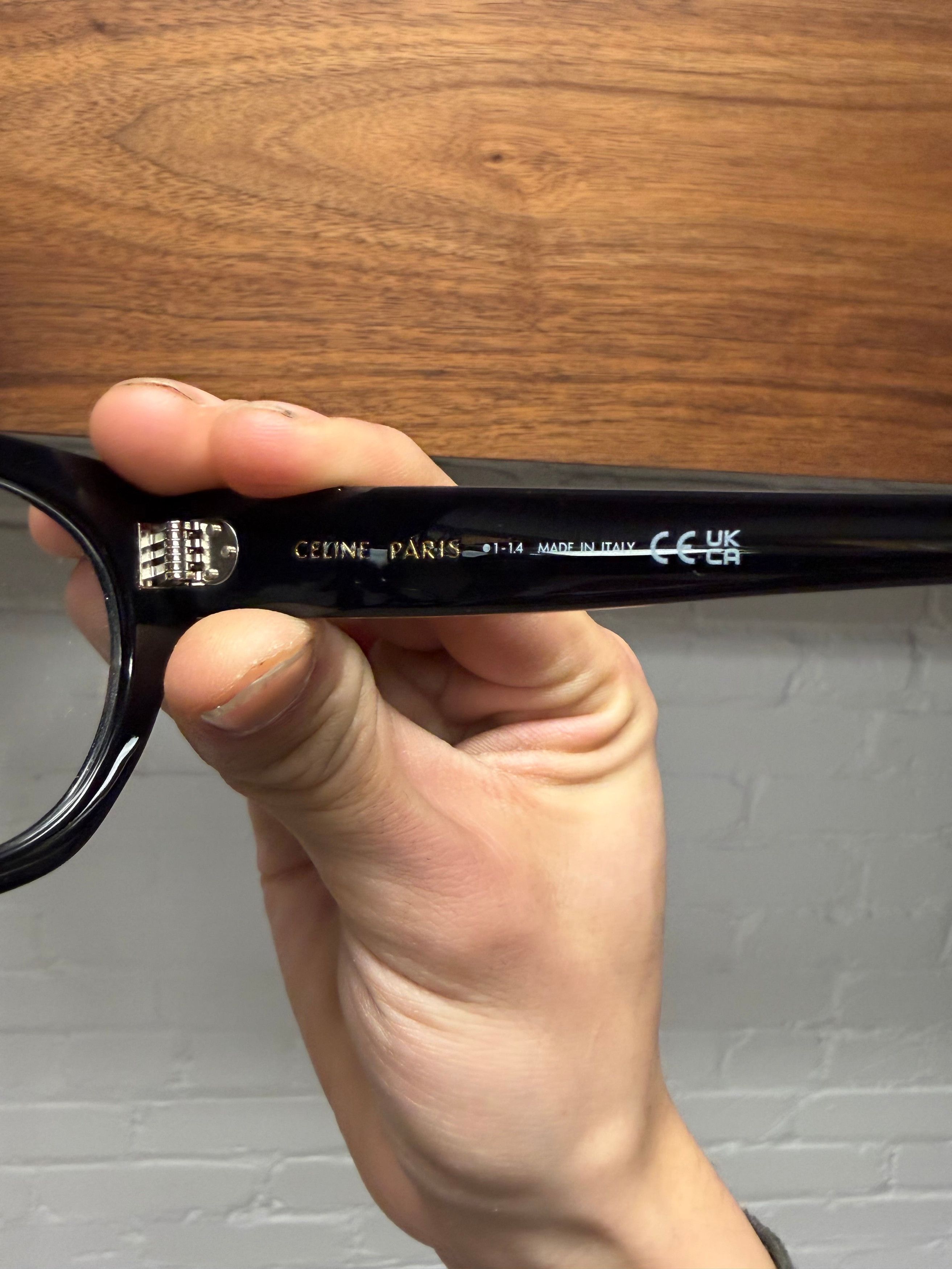 Celine Celine ‘CL50154U’ Black Minimalist Optical Glasses Size ONE SIZE - 5 Thumbnail