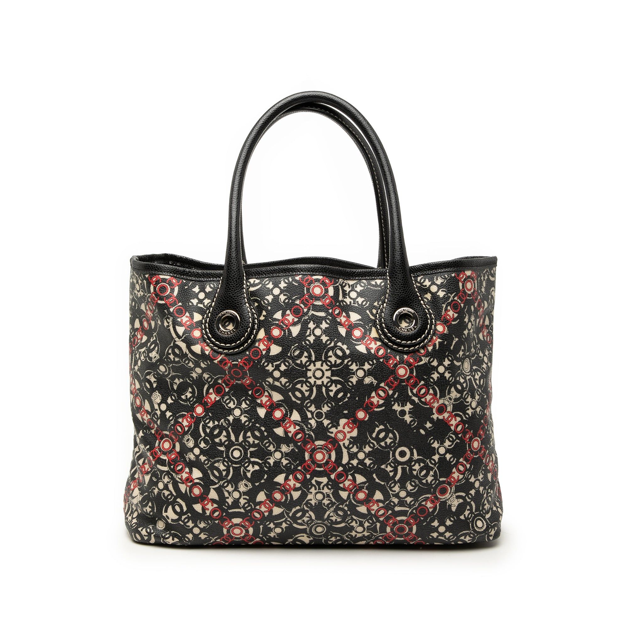 Chanel Small Coated Canvas Optic Coco Tote Size ONE SIZE - 1 Thumbnail