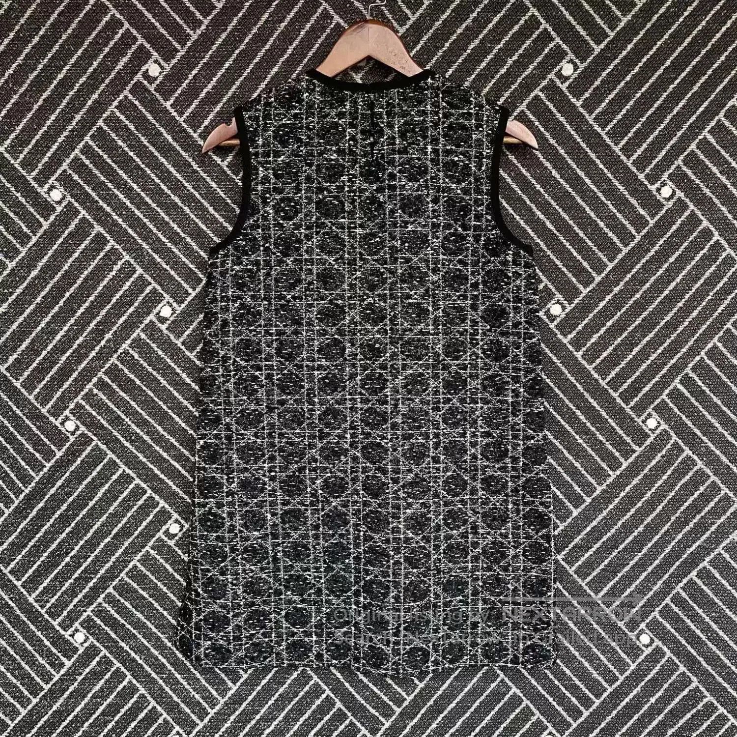 Dior dior cotton blend sleeveless dress FW24. Size M / US 6-8 / IT 42-44 - 3 Thumbnail