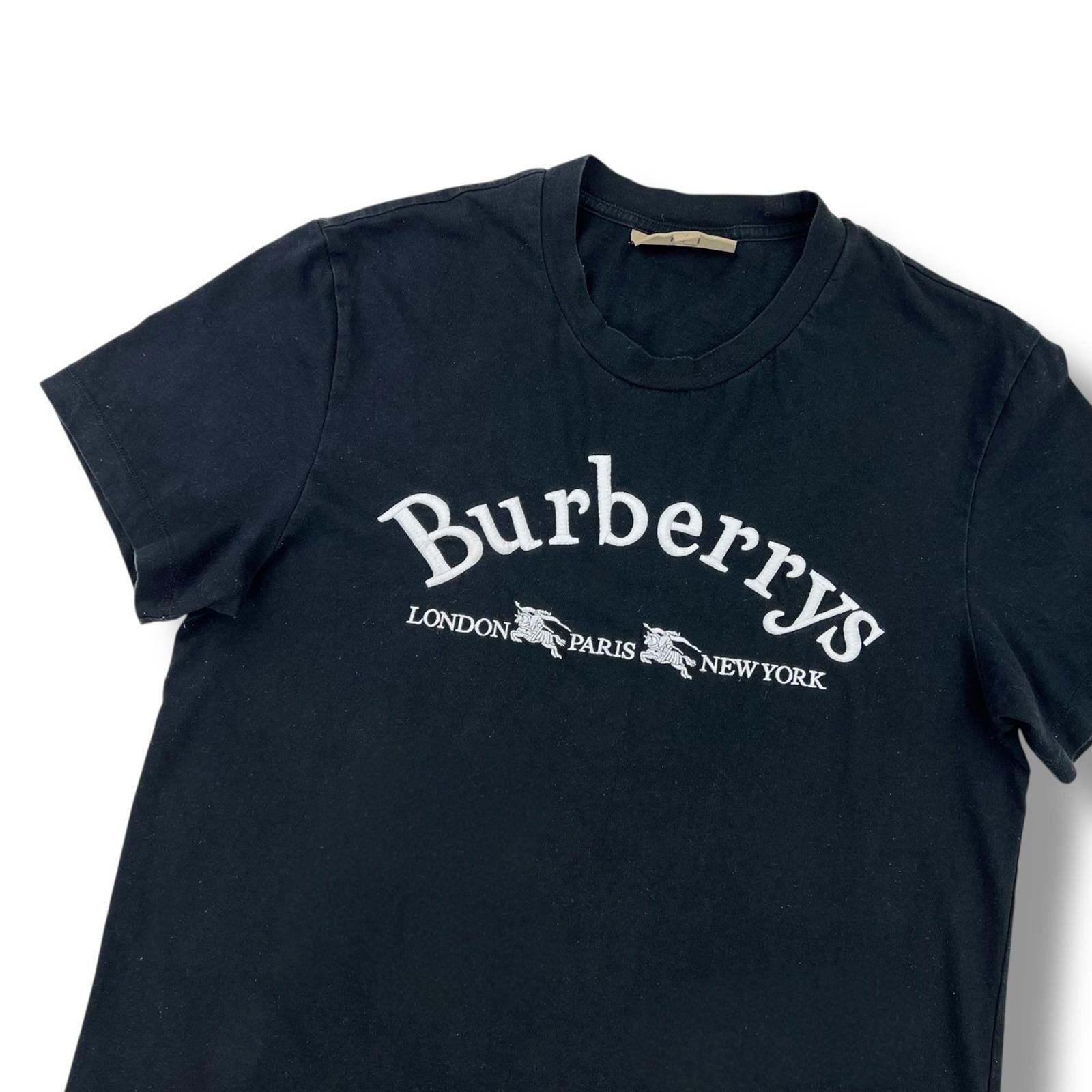 Burberry Burberrys Spellout Tee Black Medium 8002954 Archive | Grailed