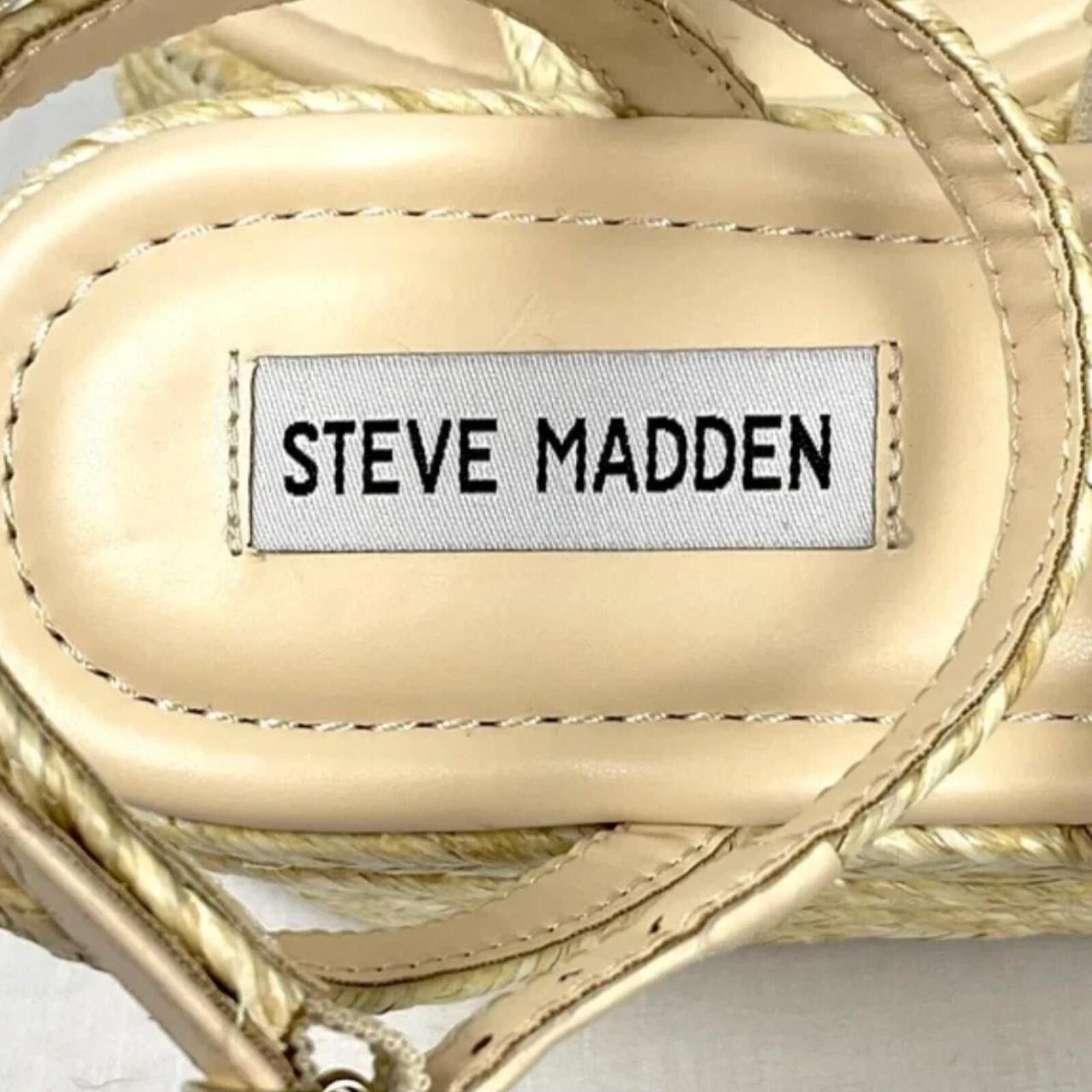 Steve Madden Steve Madden Abundant Platform Espadrille Sz 9 Size US 9 / IT 39 - 4 Thumbnail