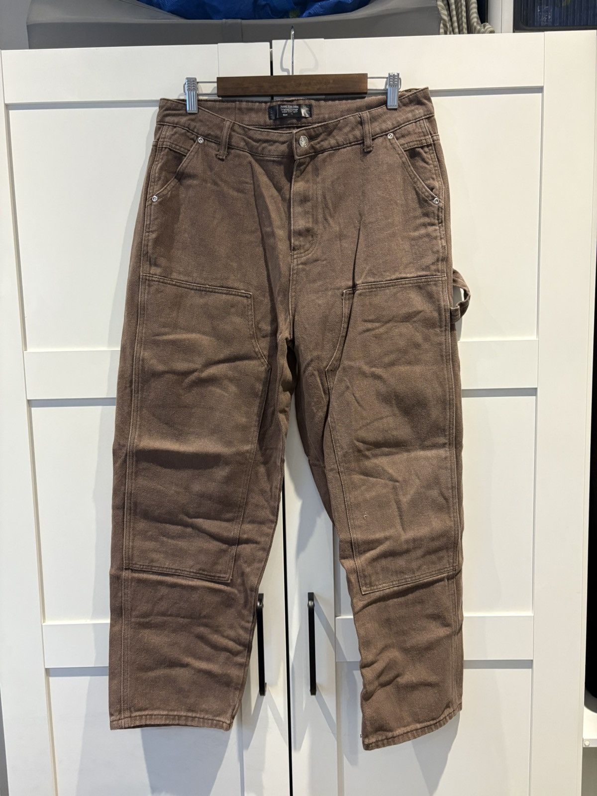 Vintage Double Knee Brown Cargos Size US 32 / EU 48 - 2 Thumbnail