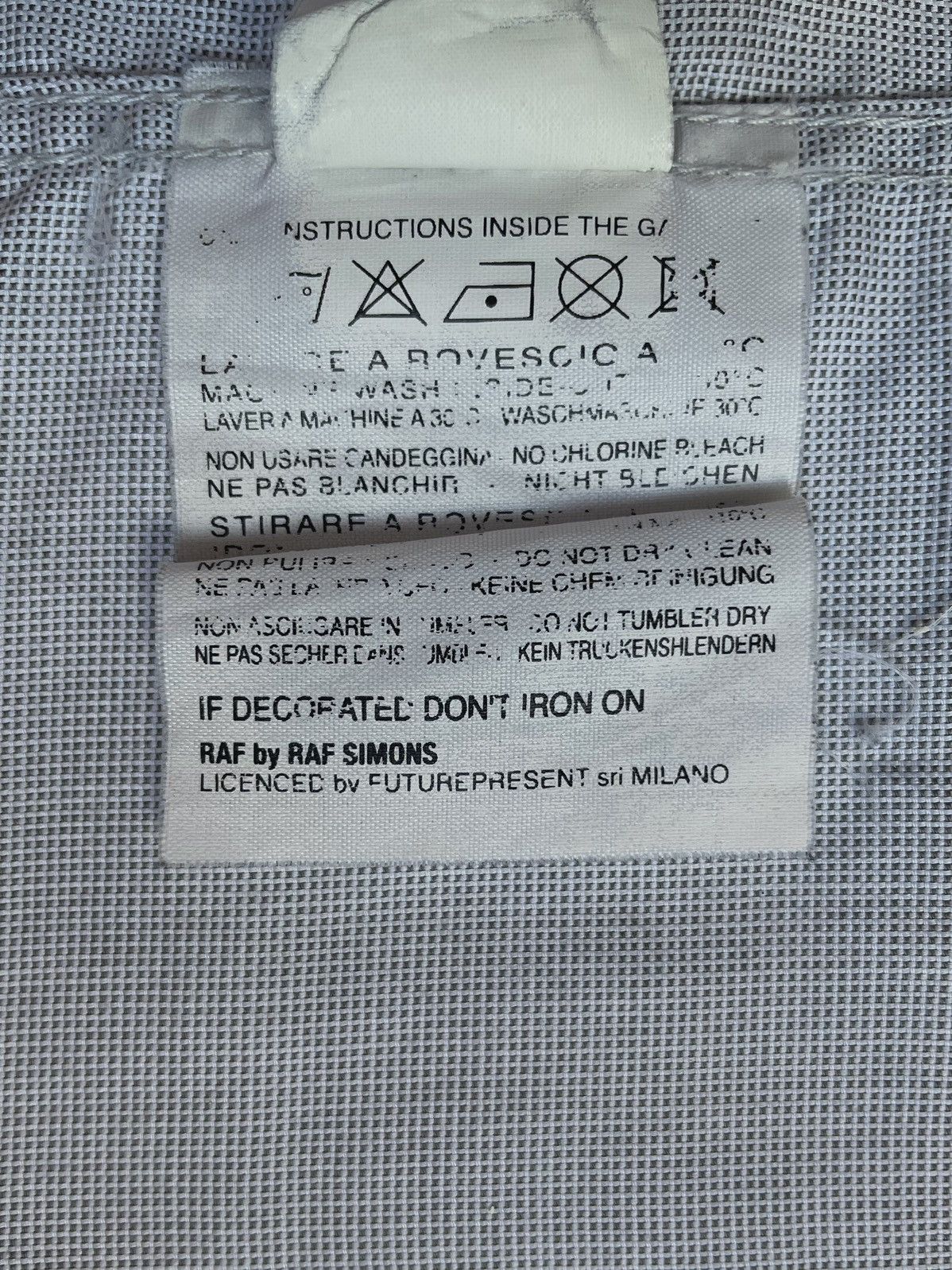 Raf Simons × Raf by Raf Simons RAF by Raf Simons Button-Up Shirt Size US XL / EU 56 / 4 - 6 Thumbnail