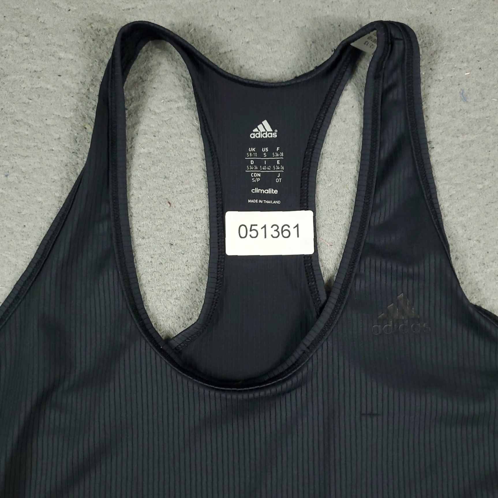 Adidas Adidas Tank Top Shirt Womens Size Small Gray Active Running Outdoors Training Size S / US 4 / IT 40 - 3 Thumbnail