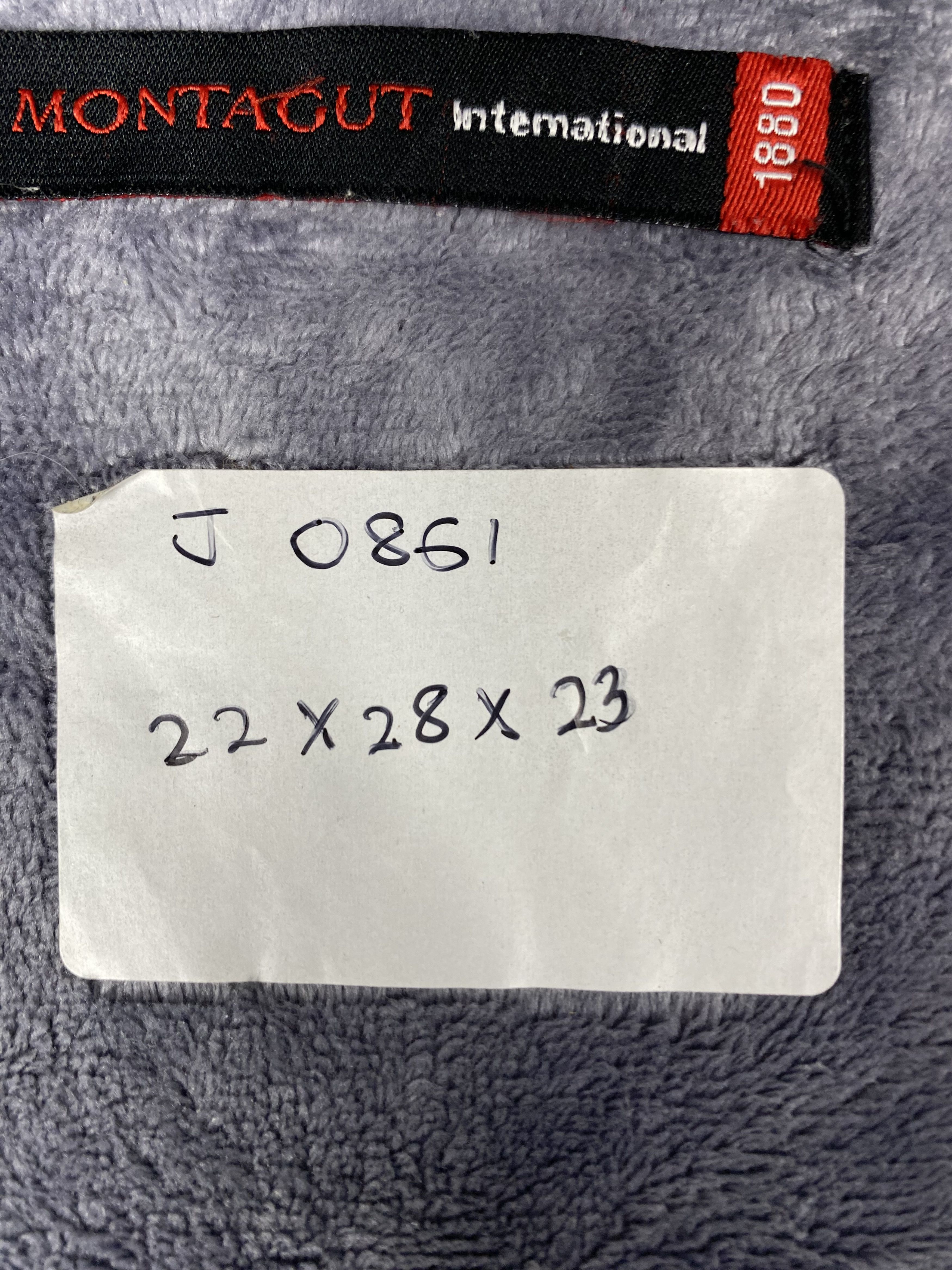 Montagut Vintage Montagut Flannel Fleece Lining Jacket DJ0861 Size US S / EU 44-46 / 1 - 10 Thumbnail