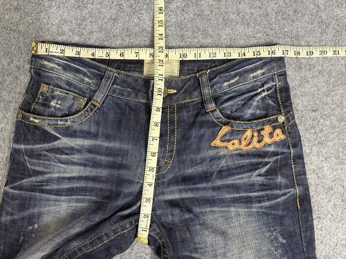 Hysteric Glamour A16 VINTAGE LOLITA DISTRESS CLAWMARK MUDWASH Size US 33 - 11 Thumbnail