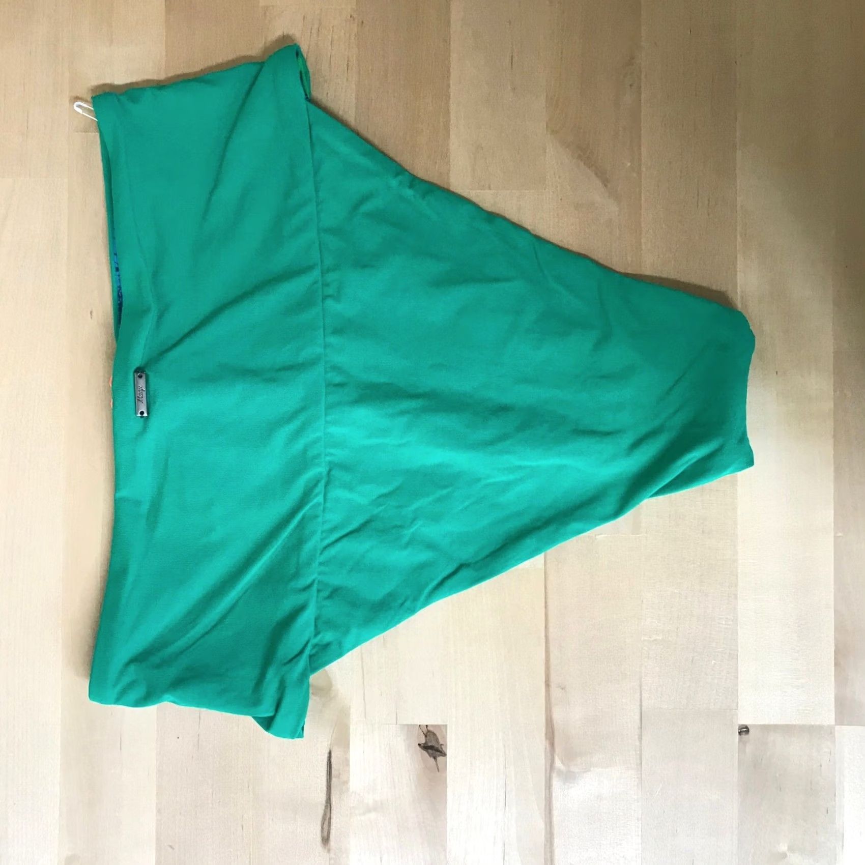 Vintage Maaji Womens Bottom Reversible High-Waisted Green Tropical Lace Up M Womens Beach Wear/Swim Bottom Size 32" / US 10 / IT 46 - 3 Thumbnail