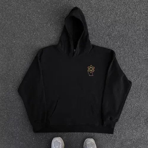 VIBE Vintage Street Hip Hop Fun Funny Print Hooded Sweatshirt Size US XXL / EU 58 / 5 - 2 Thumbnail