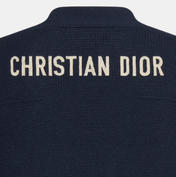 Dior o1w1db10525 144G54 Button Cardigan in Blue Size XS / US 0-2 / IT 36-38 - 3 Thumbnail