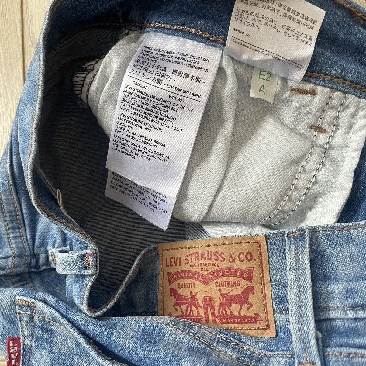 Levi's Levi's Check 710 Super Skinny Jeans Size 27" / US 4 / IT 40 - 7 Thumbnail