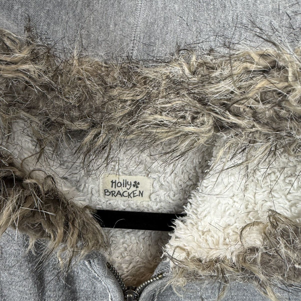 Vintage Vintage Fur Faux Zip Hoodie Avant Garde Size M / US 6-8 / IT 42-44 - 6 Thumbnail