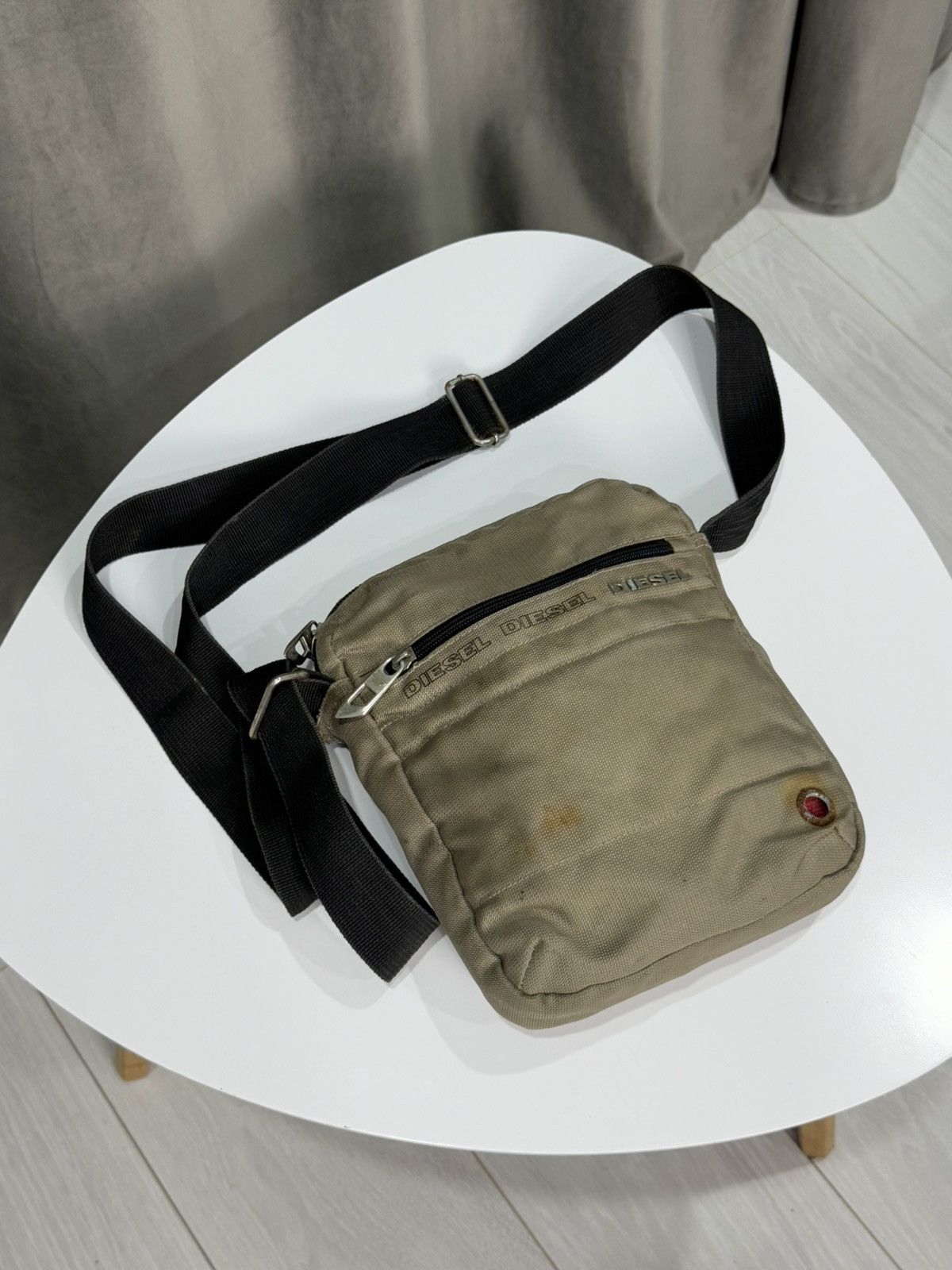 Diesel Shoulder/crossbody Distressed Y2K Bag in Brown, Men's