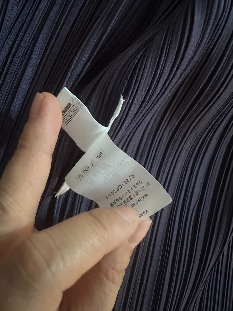 Issey Miyake Issey Miyake A blue-purple cardigan Size XXL / US 16-18 / IT 52-54 - 4 Thumbnail