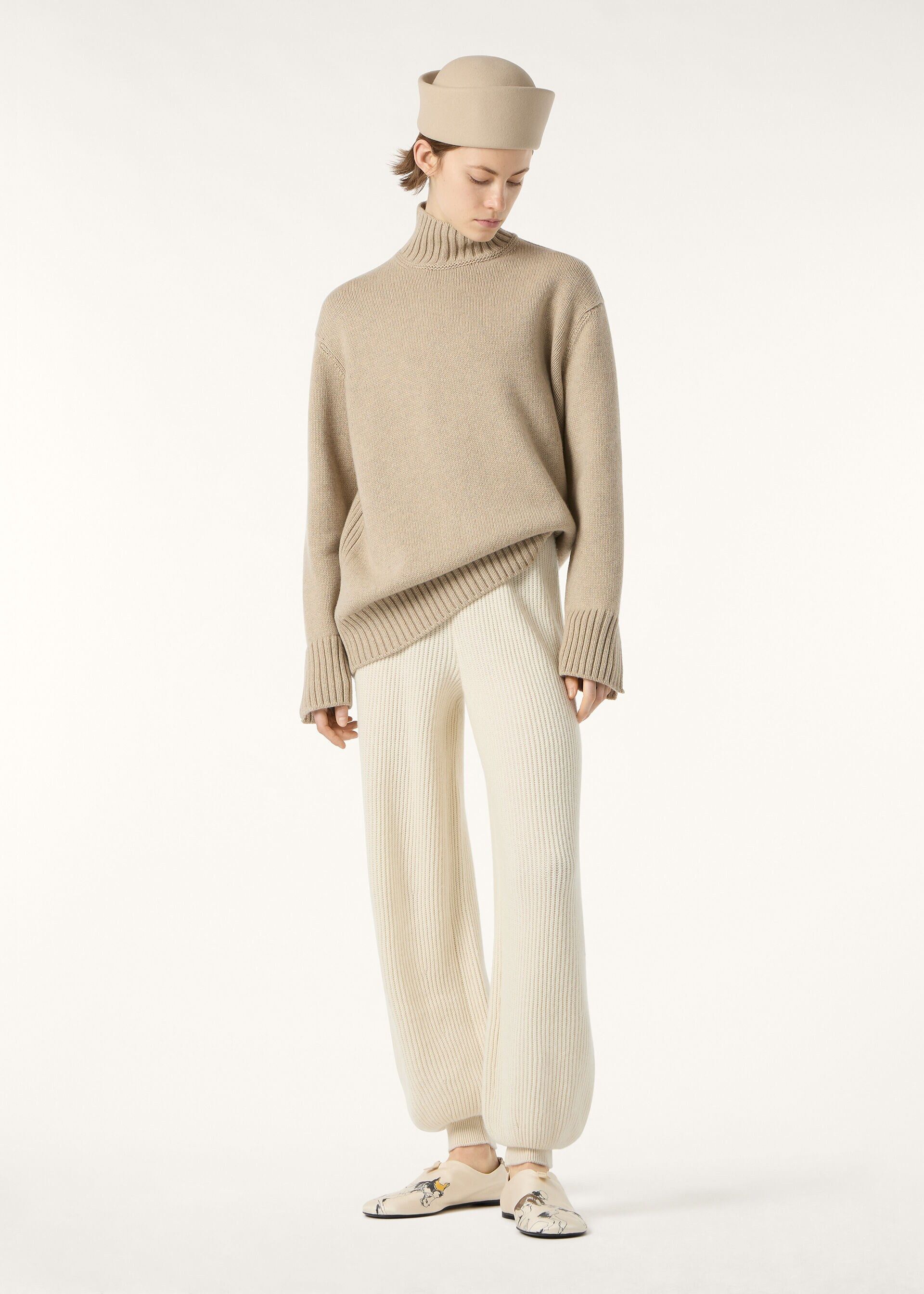 Loro Piana os11x0326 FRW0018 Parksville Turtleneck Sweater Silver Birch Size L / US 10 / IT 46 - 2 Thumbnail