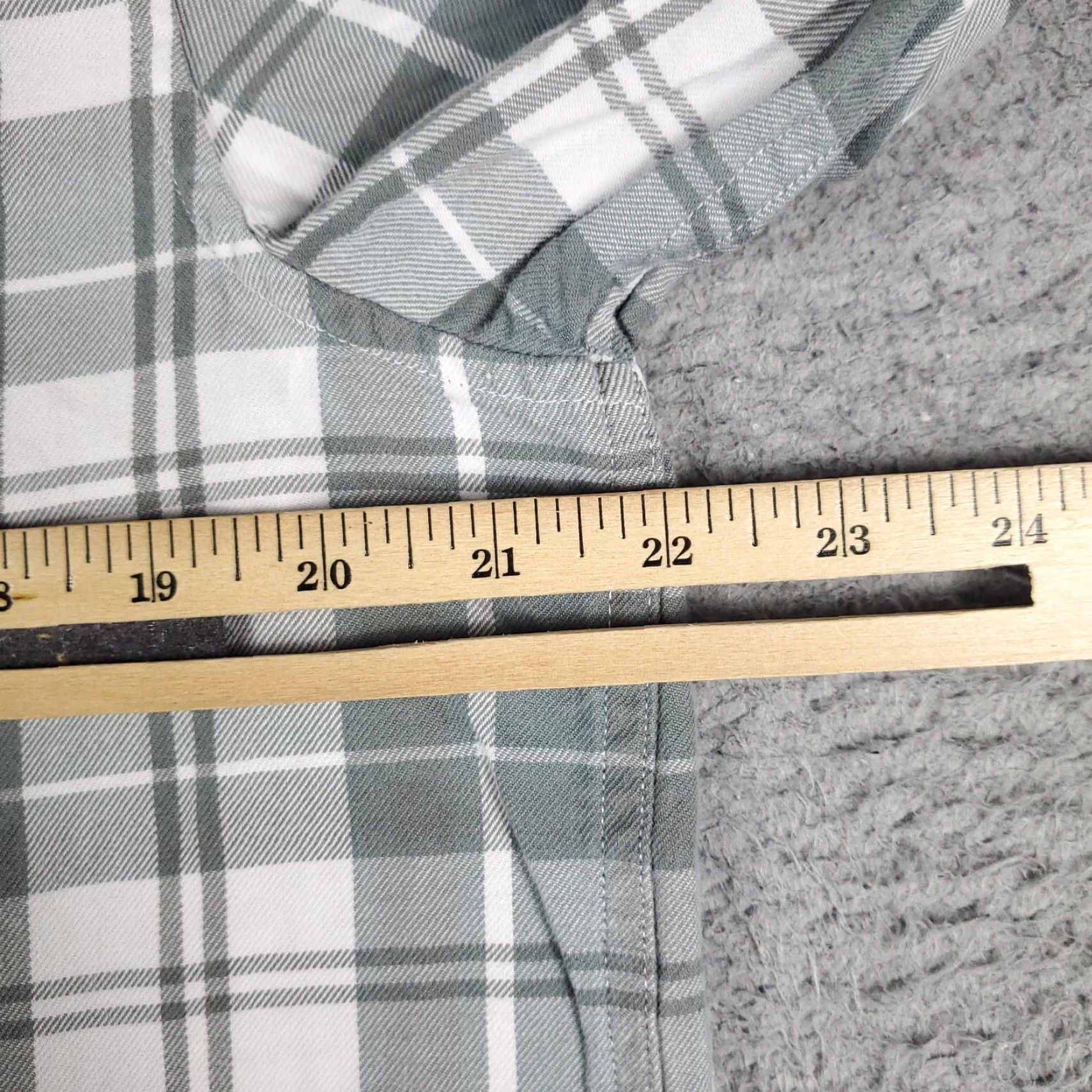 Ralph Lauren VINTAGE Ralph Lauren Women's Shirt Large Green Plaid Button Up Long Sleeve Casual Fall Spring Summer Winter Women Size XL / US 12-14 / IT 48-50 - 7 Thumbnail