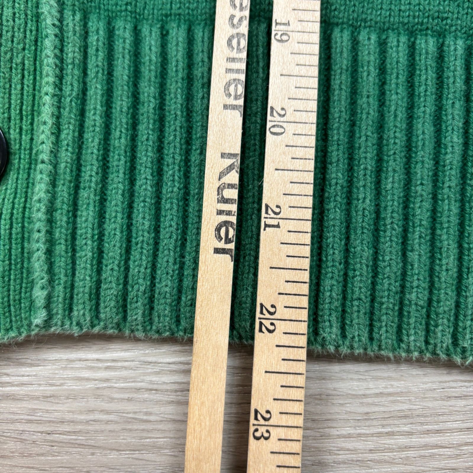 AMI AMI Alexandre Mattiusi Big Heart Cardigan Green Small Size S / US 4 / IT 40 - 5 Thumbnail