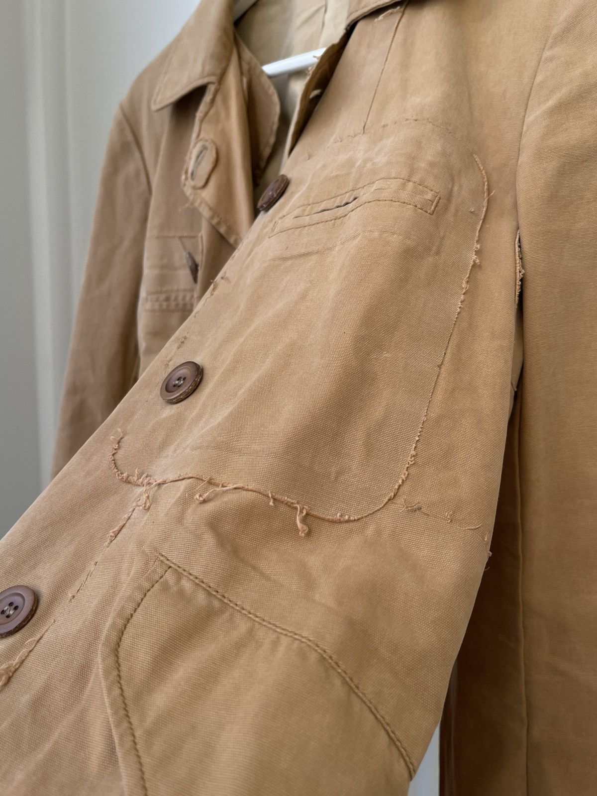Maison MIHARA YASUHIRO Miharayasuhiro 00s Sample Military Jacket With Glued Pocket Size US S / EU 44-46 / 1 - 16 Thumbnail