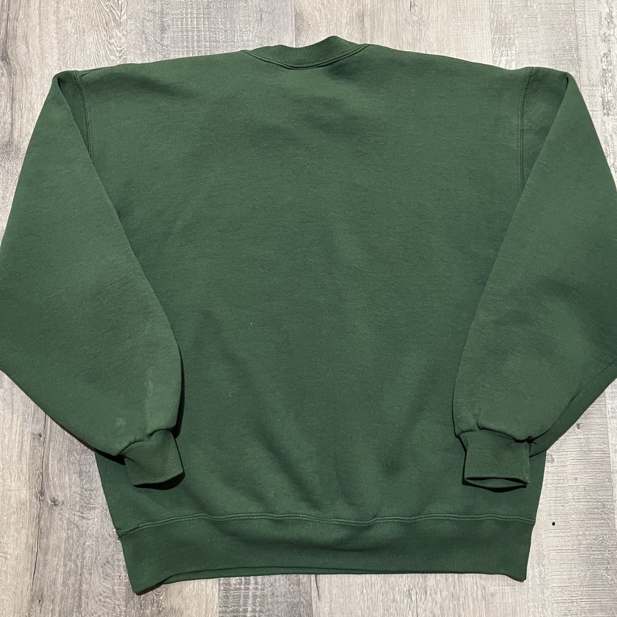 Russell Athletic × Vintage VTG Russell Athletic Adams State Grizzlies Green Sweatshirt Size US L / EU 52-54 / 3 - 3 Thumbnail