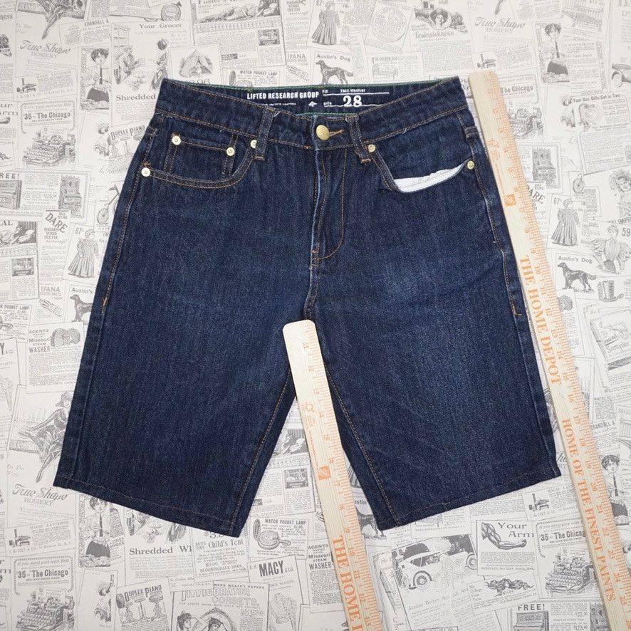 LRG 28 - Vintage / Y2K LRG skate denim shorts jean JORTS 00s Size US 28 / EU 44 - 4 Thumbnail