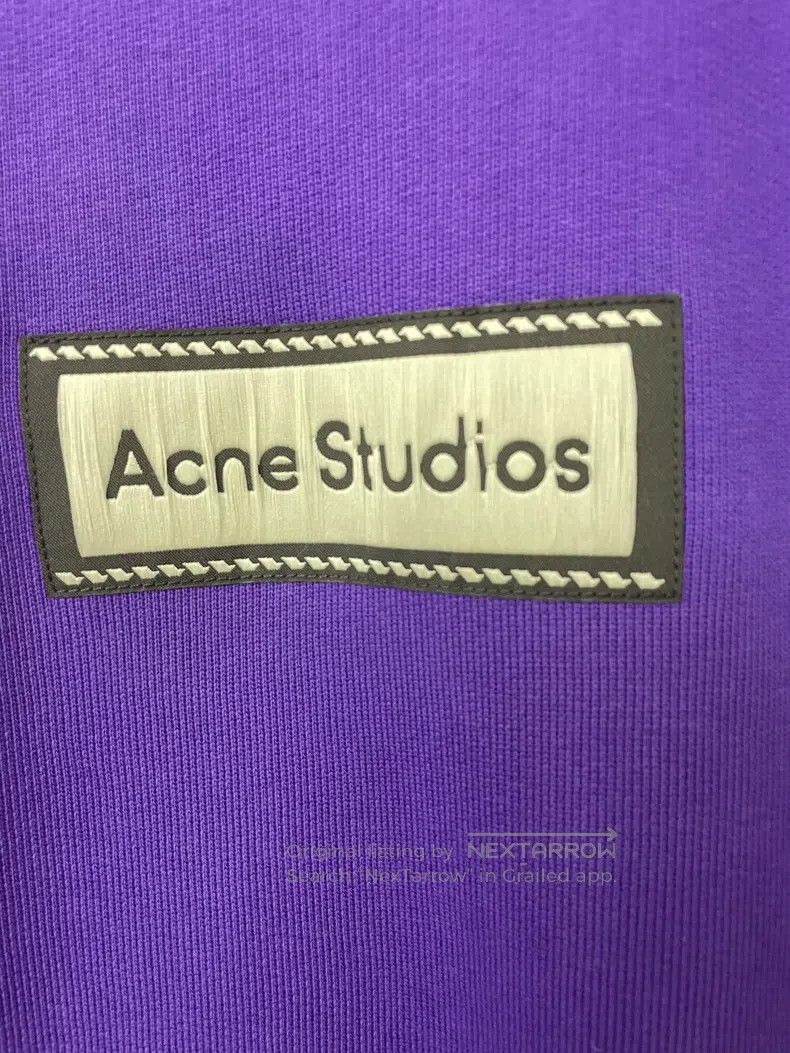 Acne Studios Acne Studios Purple Crew Neck Sweatshirt Size US S / EU 44-46 / 1 - 3 Thumbnail