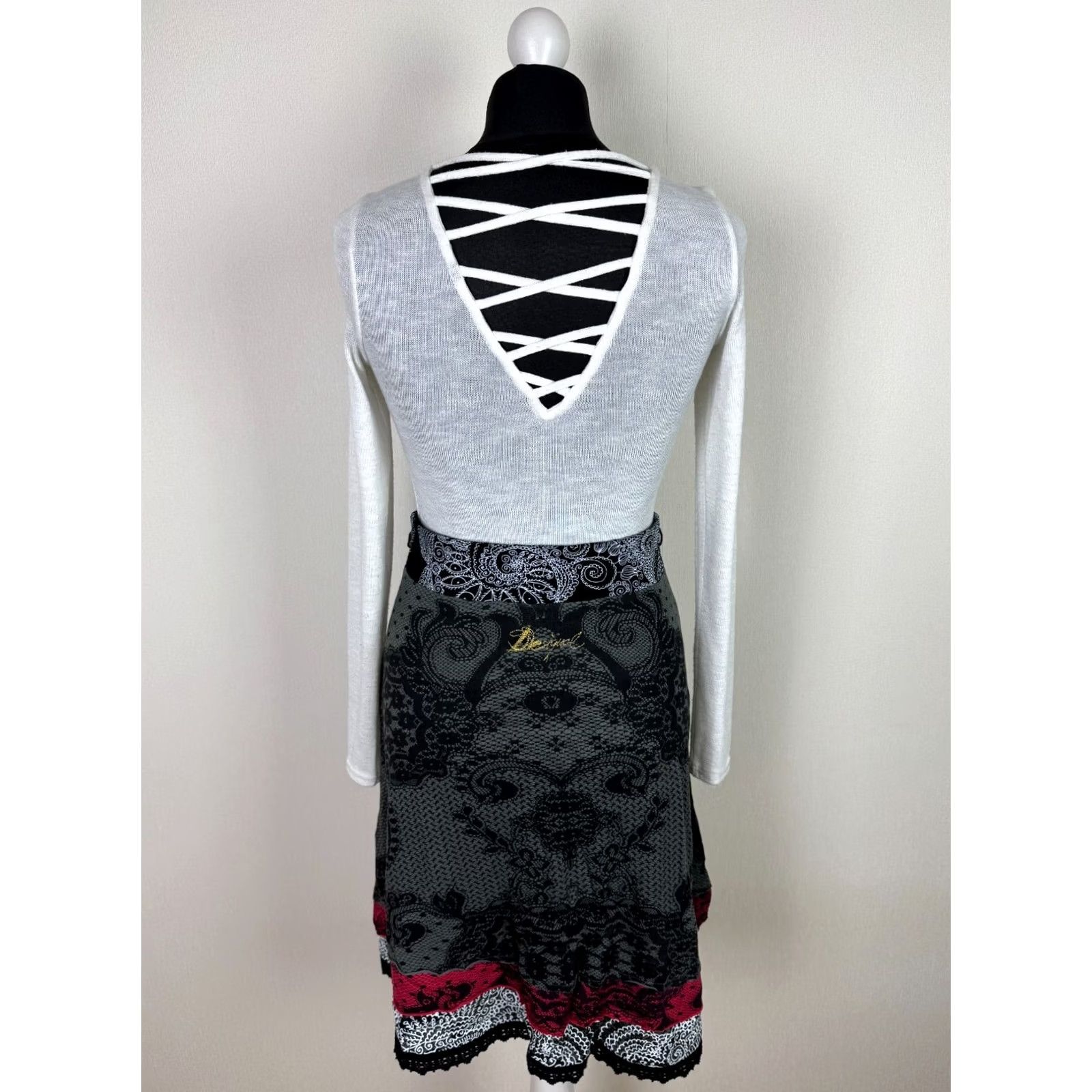 Desigual Desigual womens skirt Multicoloured Size S Size 28" / US 6 / IT 42 - 4 Thumbnail