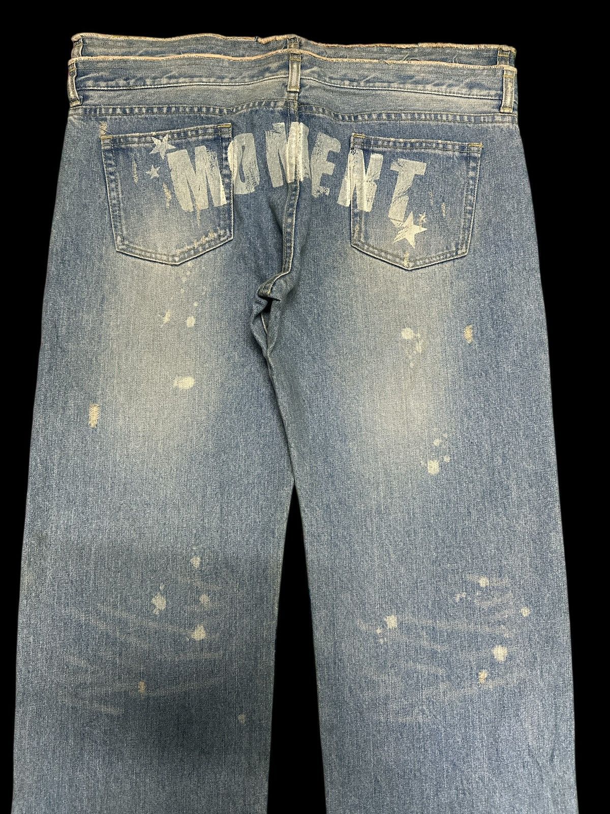 If Six Was Nine Double Waist 💥 Loose Baggy Denim Double Waist💥 Size US 36 / EU 52 - 4 Thumbnail